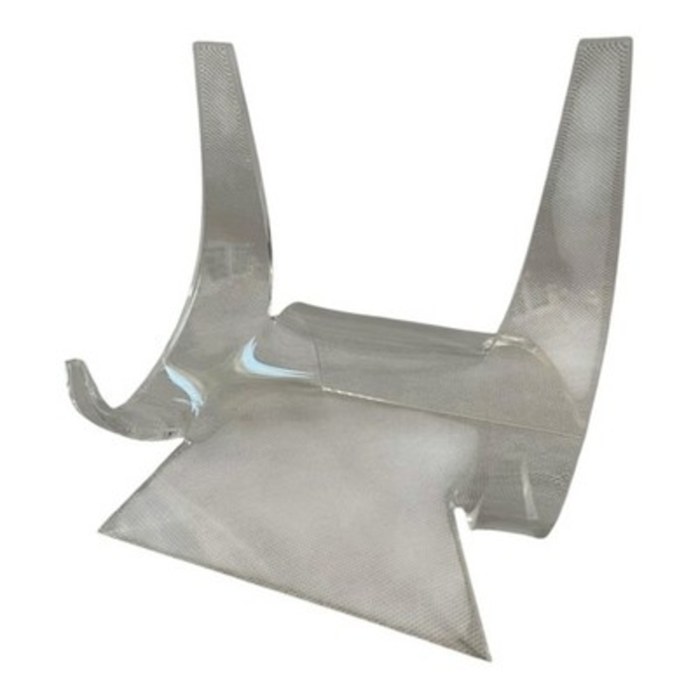 Clear Acrylic Easel Stand Plate Book Picture Display Holder Polished Finish VG - Picture 4 of 6